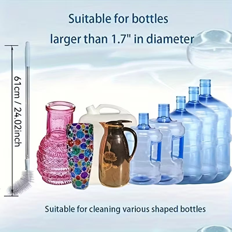 19 Liter Water Bottle Cleaning Brush | 64cm Long 5 Gallon Dispenser Cleaner – Runstore.pk