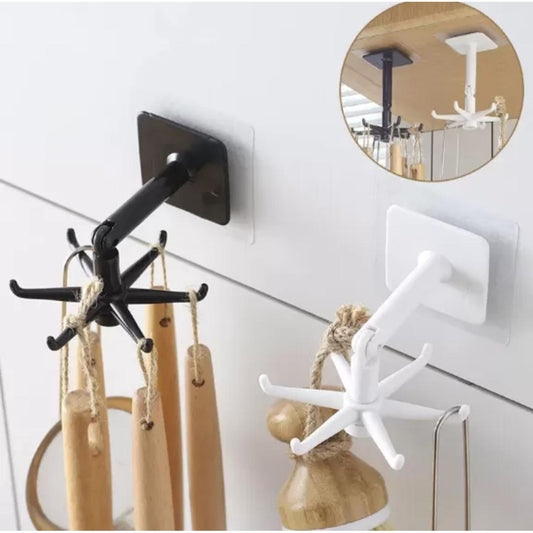 360 Degree Rotating Wall Hanging Spoon Holder
