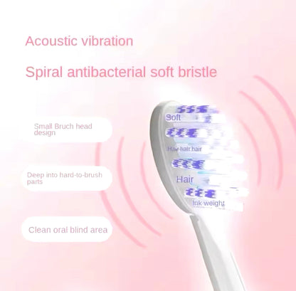 Sonic Electric Toothbrush – USB Rechargeable Cleaning Brush