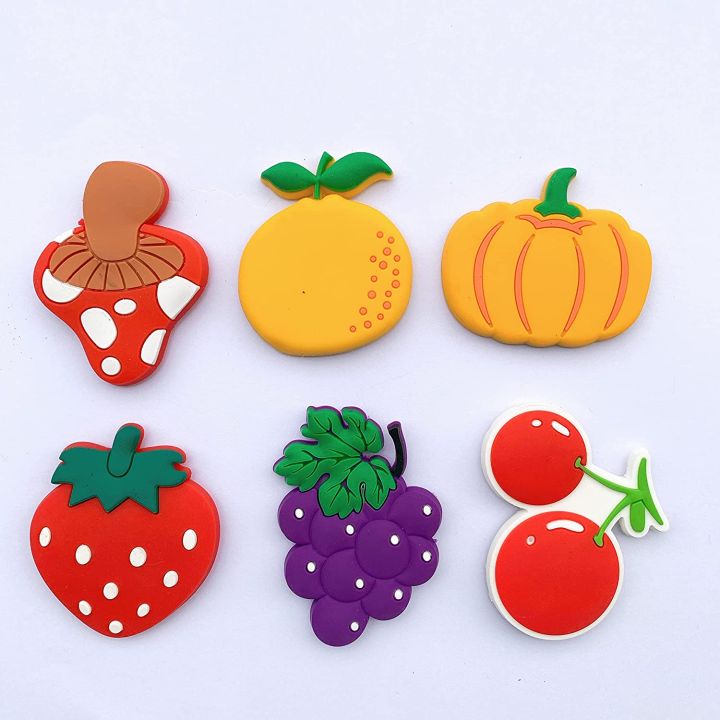 6pcs Silicone Fridge Magnets Set for Toddlers
