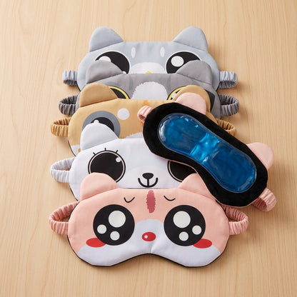 Cooling Sleep Mask Eye Cover – Light Blocking Cartoon Night Mask