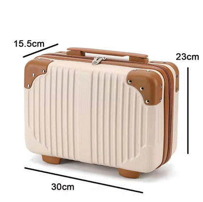 Travel Cosmetic Suitcase Makeup Organizer