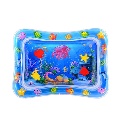 Inflatable Baby Water Play Mat – Sensory Crawling Activity Playmat for Infants & Toddlers