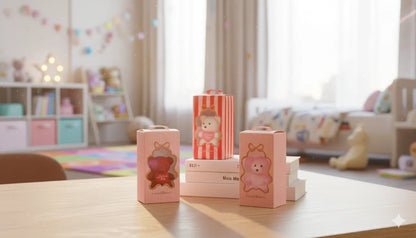 Cute Mini Gift Box with Flowers & Teddy Bear | Romantic Small Gift Box for Special Moments