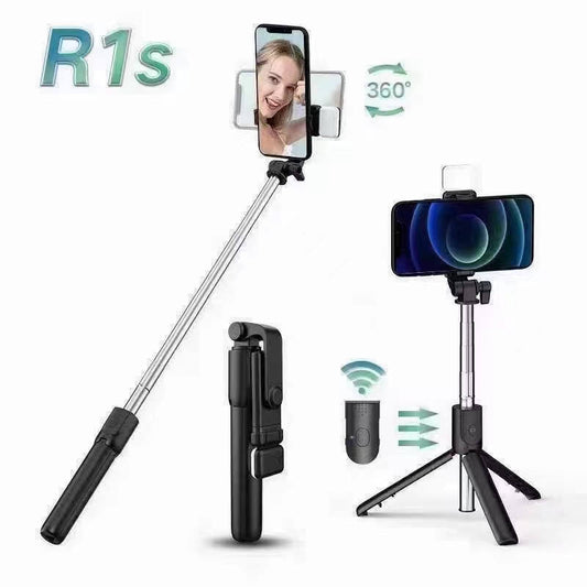 4 in 1 Wireless Selfie Stick & Tripod with Bluetooth (70CM / 110CM / 165CM)
