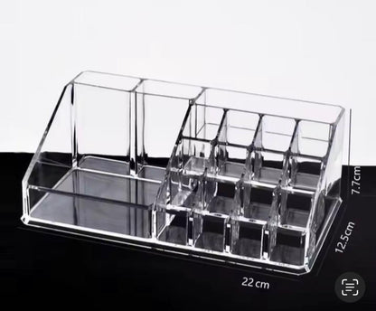 Clear Acrylic Cosmetic Organizer for Makeup Storage