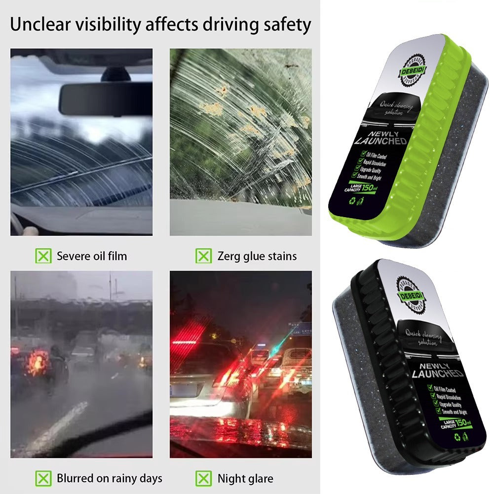 Car Glass Oil Film Remover & Windshield Cleaner