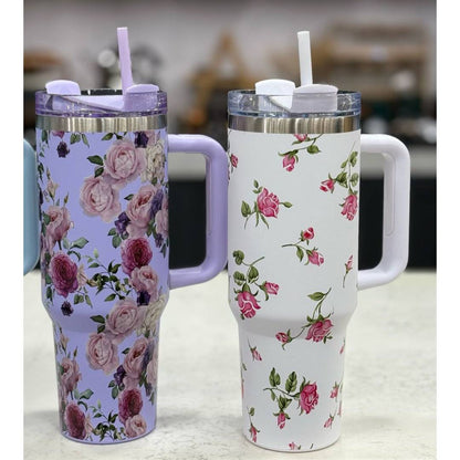 Stainless Steel Tumbler – Insulated Travel Mug with Lid