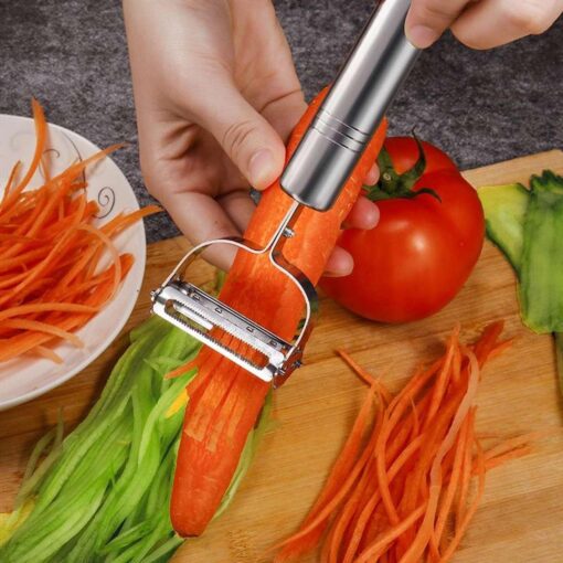 Kitchen Tools Peeler Knife Stainless Steel Fruit & Vegetable Peeler - 1Pc