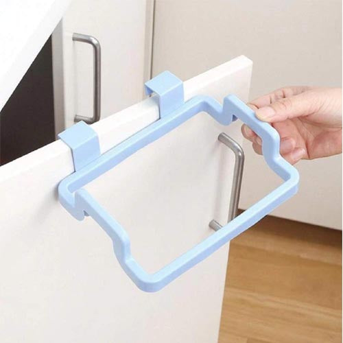 Kitchen Cabinet Hanging Trash Rack & Towel Storage – 1Pc