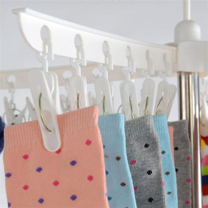 3 Tier Foldable Clothes Drying Rack Stand