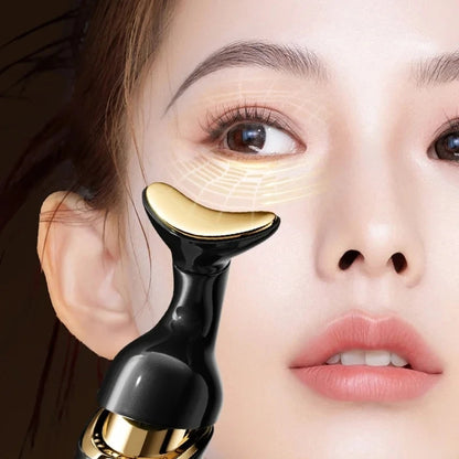 3-in-1 Rechargable Microcurrent Face Massager | Facial, Neck & Eye Lifting Beauty Device