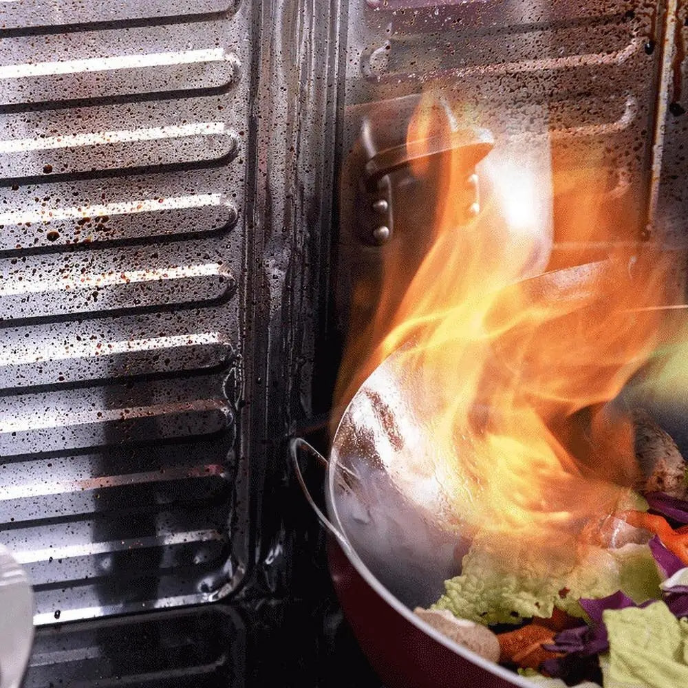 Foldable Stove Splatter Guard | 3-Sided Aluminum Foil Oil Splash Shield for Kitchen Stove