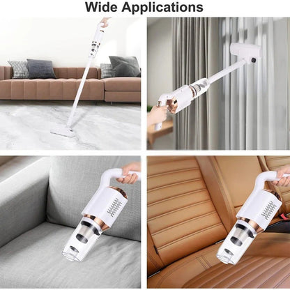 Cordless Handheld Vacuum Cleaner 120W | Wireless Portable Car & Home Vacuum with 7500Pa Suction