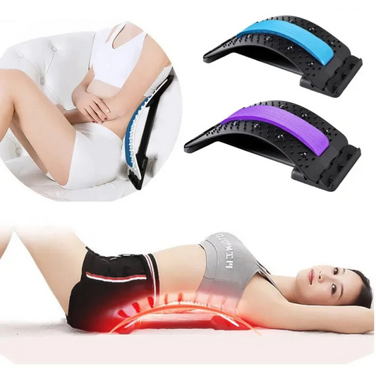 Lumbar Spine Corrector Waist Massager Back Care Stretch Cushion