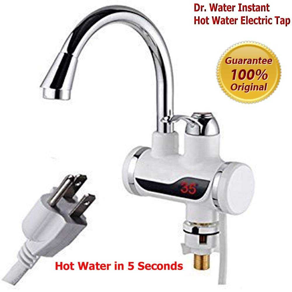 Instant Electric Hot Water Heater Faucet with LED Display | Fast Heating Kitchen Tap – Runstore.pk