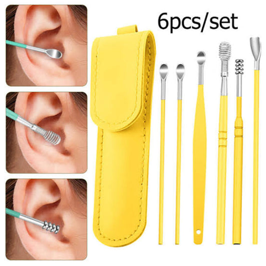 6-Piece Ear Wax Removal Cleaning Tool Kit