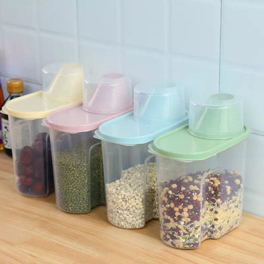 Large Capacity Airtight Dry Food Storage Container Jar