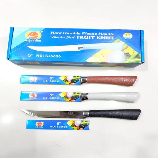 Durable Stainless Steel Fruit Knife for Kitchen Use