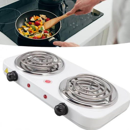Double Electric Stove Metal Plate