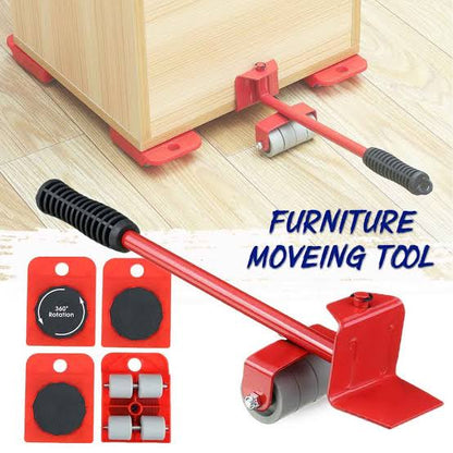 Furniture Lift Mover Tool Set Heavy-Duty Roller Lifter