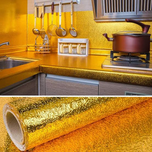 Waterproof Almunium Foil Sheet Sticker (40x200cm)