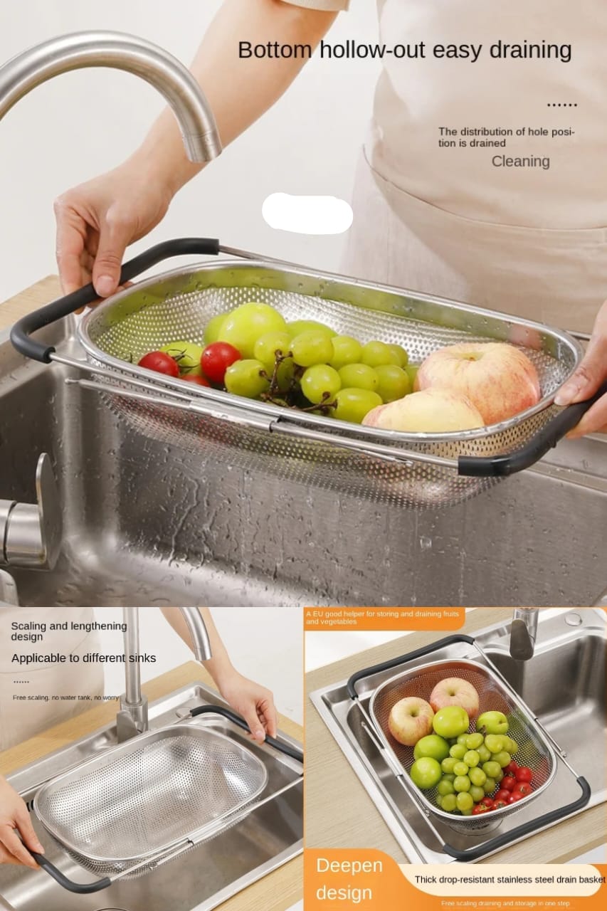 Stainless Steel Sink Strainer Basket