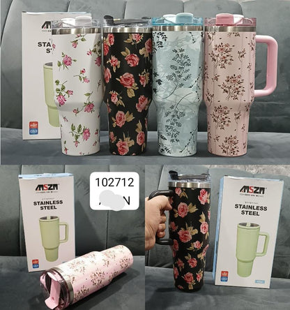 Stainless Steel Tumbler – Insulated Travel Mug with Lid