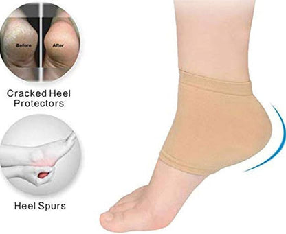 Moisturizing Silicone Heel Sleeve with Soft Socks