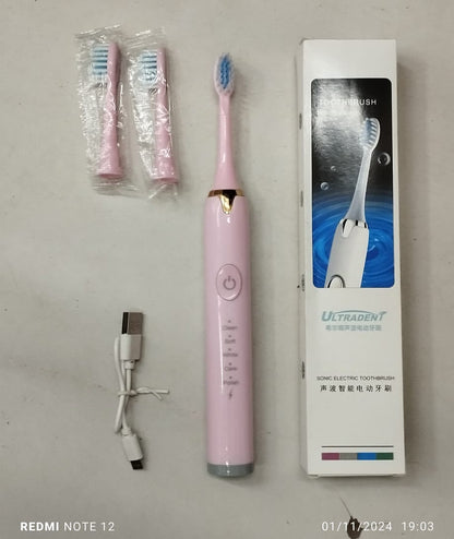 Sonic Electric Toothbrush – USB Rechargeable Cleaning Brush