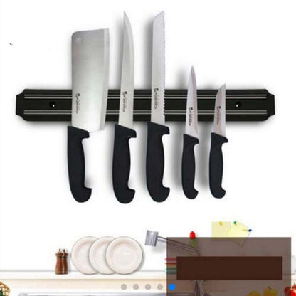 Magnetic Knife Holder Strip – Wall Mount Kitchen Rack