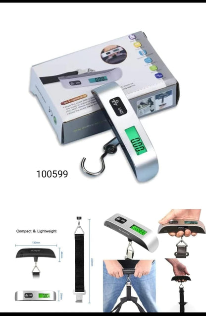Portable Digital Luggage Scale – Suitcase Weighing Scale