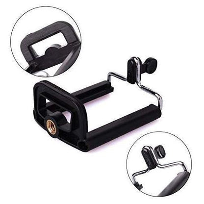 Universal Tripod Stand Mobile Phone Holder Clip – 1Pc