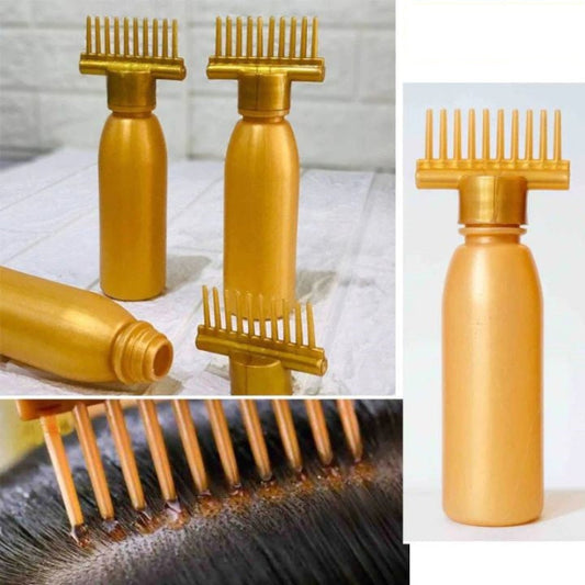 130ml Hair Comb Applicator Bottle for Dye & Oil