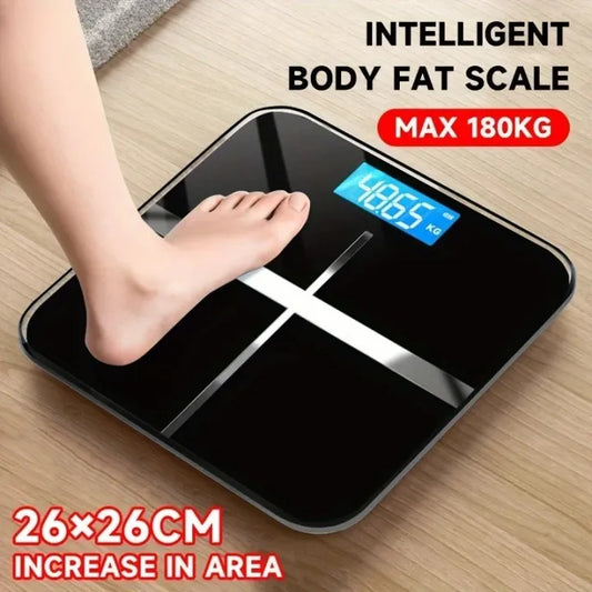 Rechargeable Smart LED Display Body Weight Scale Machine