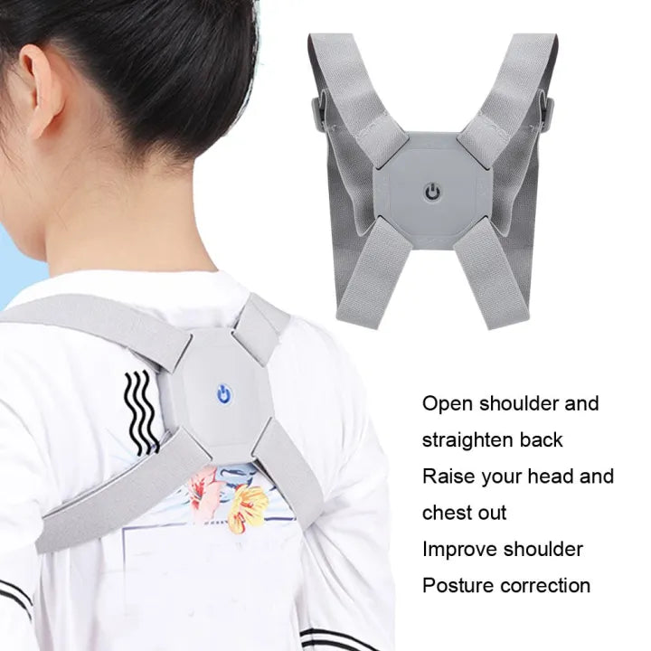 USB Rechargeable Smart Posture Corrector & Back Support Belt
