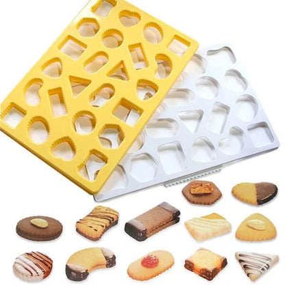 24 Shapes Fruit Cookie Cutter Biscuit Mold Pastry Tools