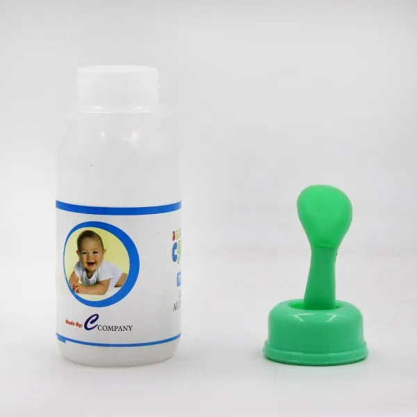 Newborn Baby Squeeze Feeding Bottle with Spoon