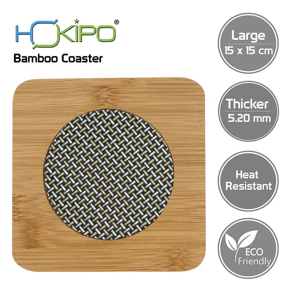Wooden Heat Resistant Placemat – Anti-Slip Table Insulation Mat