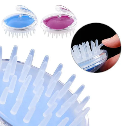 Soft Silicone Hair Scalp Massager & Shampoo Brush