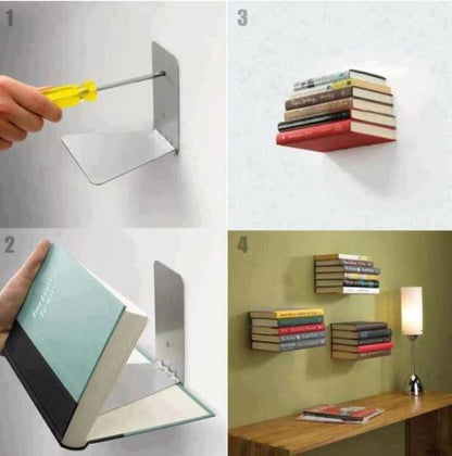 Modern & Stylish Wall-Mounted Book Shelf