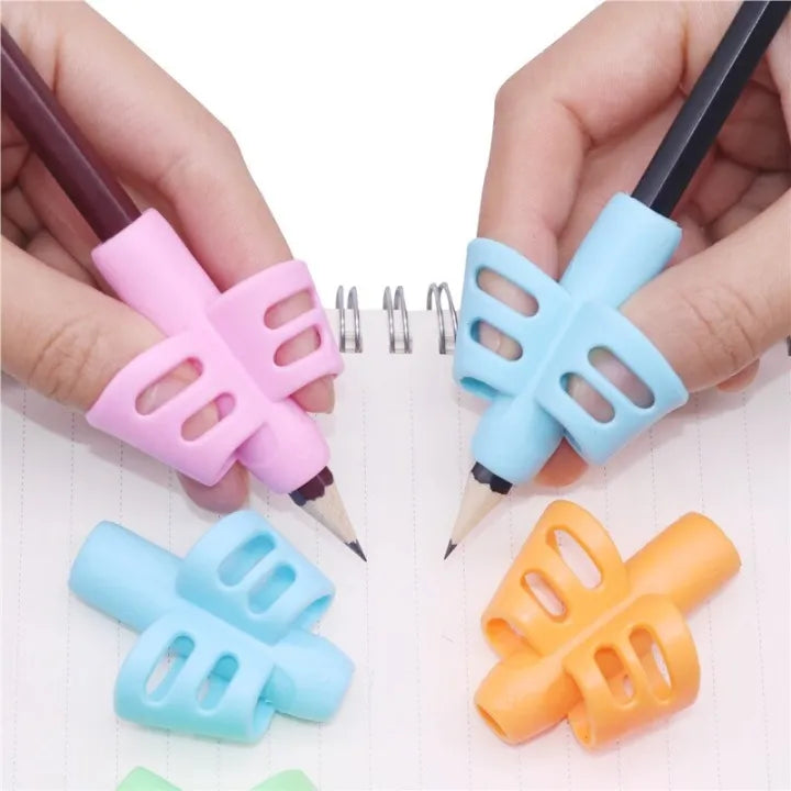 Children's Silicone Pencil Grip for Correct Writing Posture (2PCS)