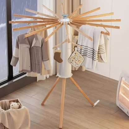Octopus Folding Clothes Drying Rack –  Aluminum Space Saving Laundry Stand