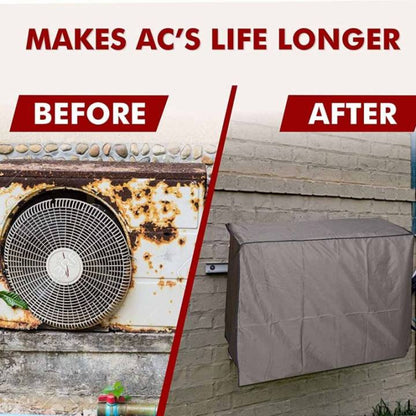 Rainproof Dustproof AC Cover Waterproof Heat-Resistant Protector (1-1.5 Ton)