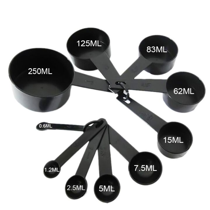 Pack of 10 Measuring Cups and Spoons