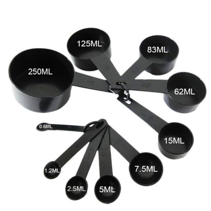 Pack of 10 Measuring Cups and Spoons