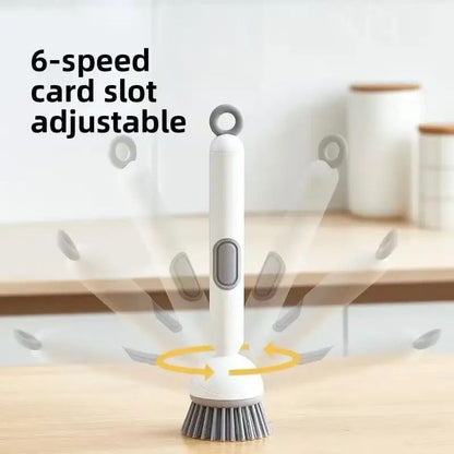 dish scrubber for pots pans and sink cleaning