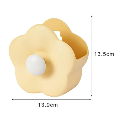 Flower-Shaped Vibrant Makeup Brush & Pen Holder