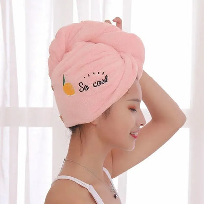Magic Microfiber Quick-Dry Hair Towel Cap