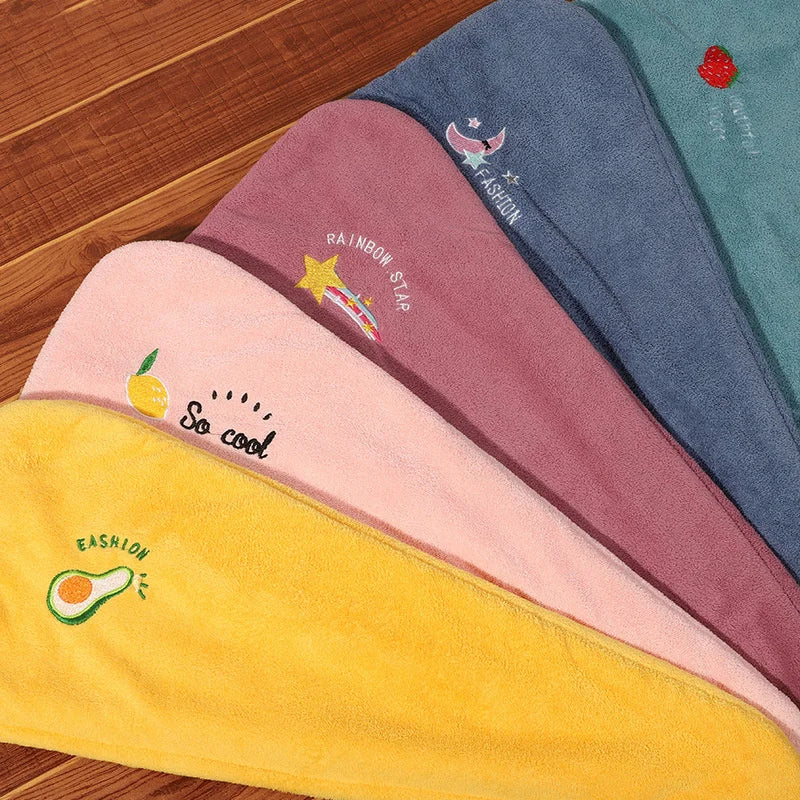 Magic Microfiber Quick-Dry Hair Towel Cap